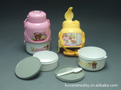 汕頭市宏星日用品 專業(yè)供應(yīng)卡通老虎飯盒等兒童便當(dāng)產(chǎn)品